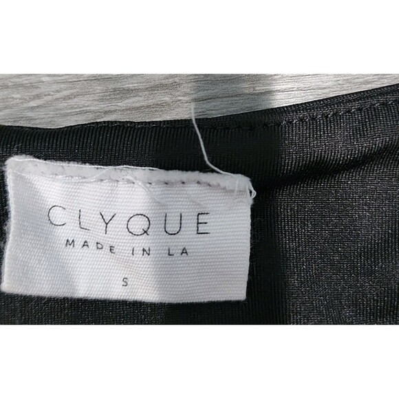 CLYQUE Women Black Bodysuit S - Picture 2 of 5
